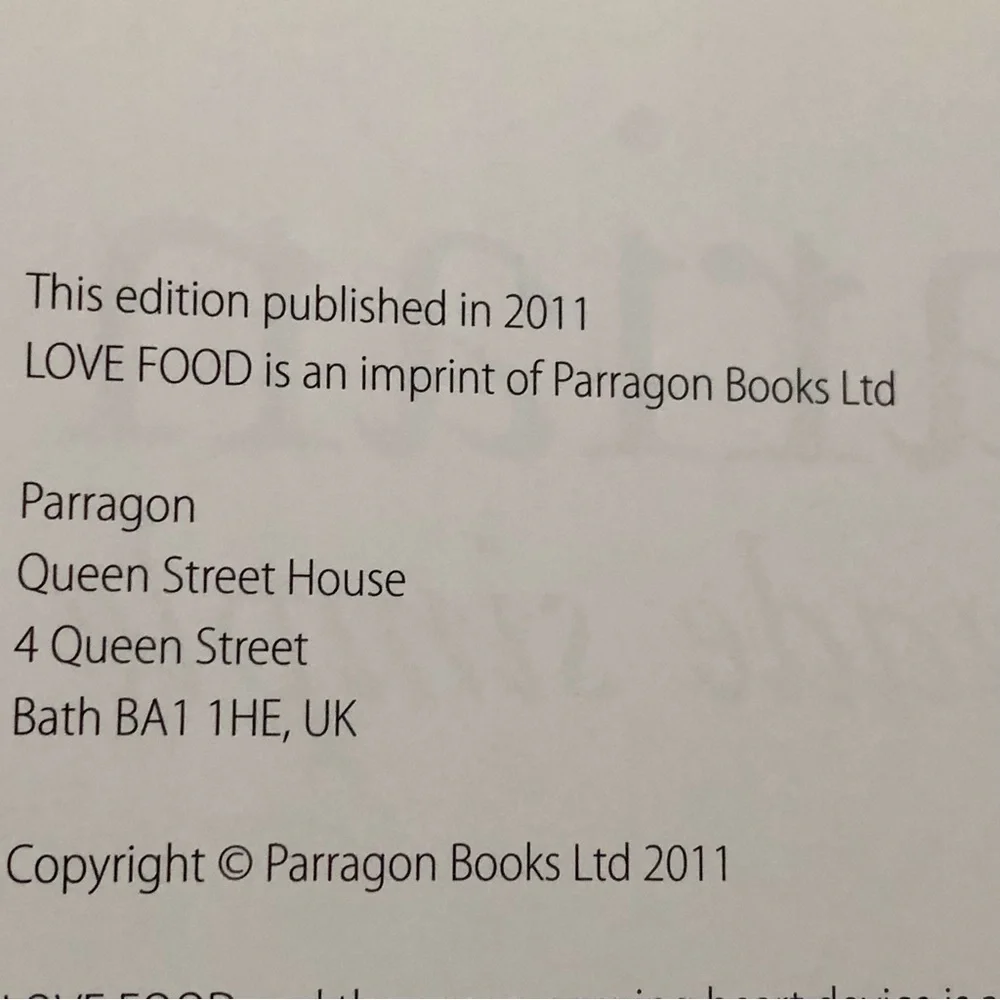 Hardcover Cookbook “Vegetarian…Made Simple”